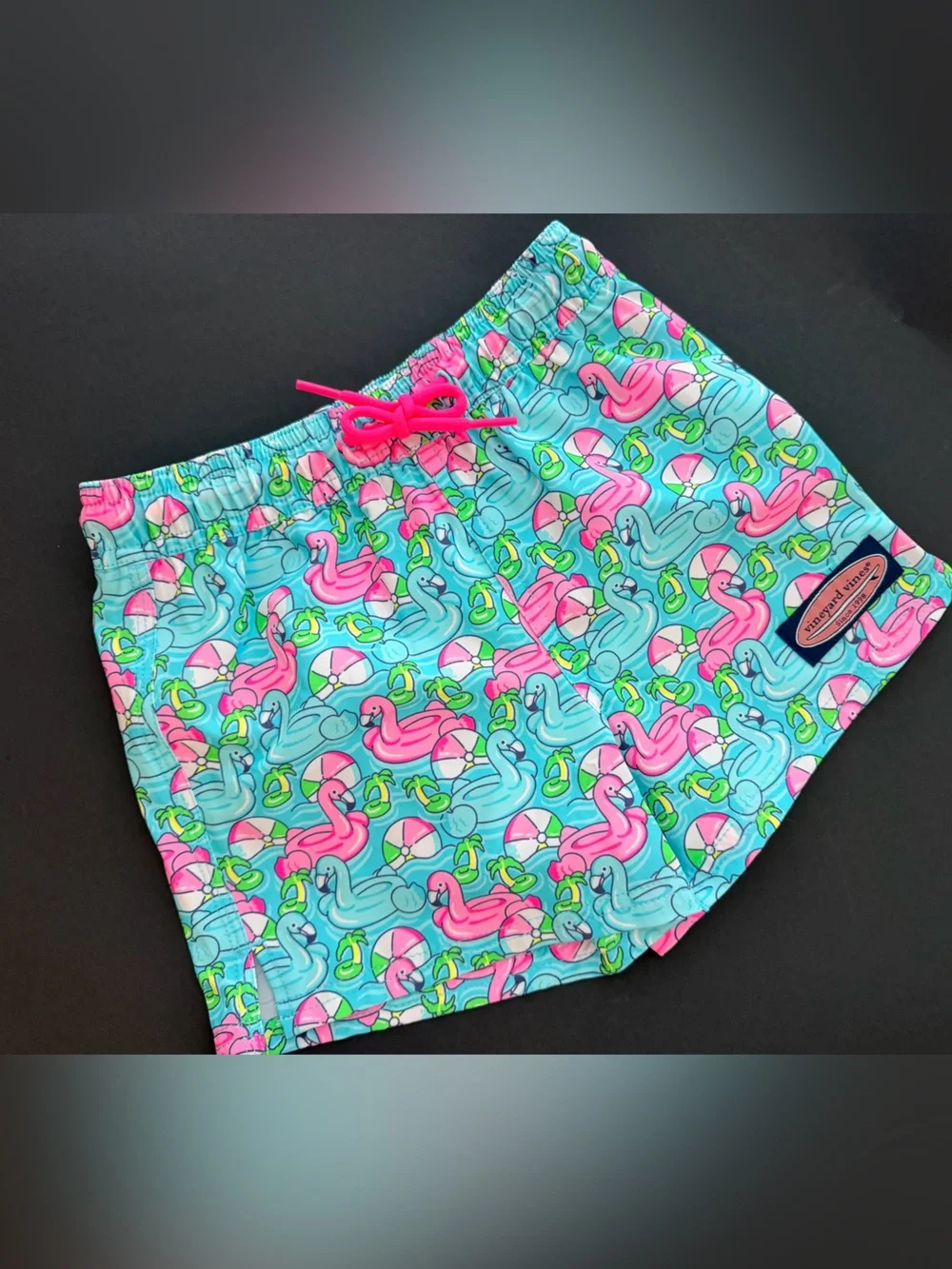 Vineyard Vines Boys Pool Daze Chappy Swim Trunks